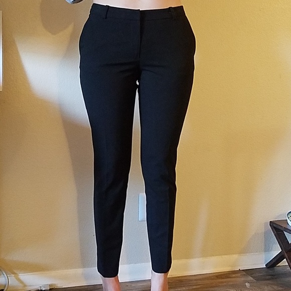 black dress pants skinny leg